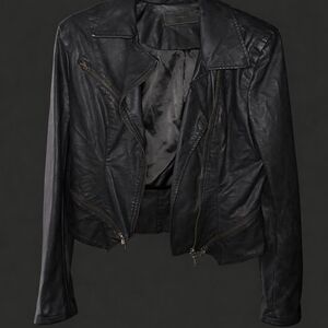 Blank NYC Black Leather Jacket